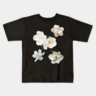 Sweet White Magnolia Kids T-Shirt